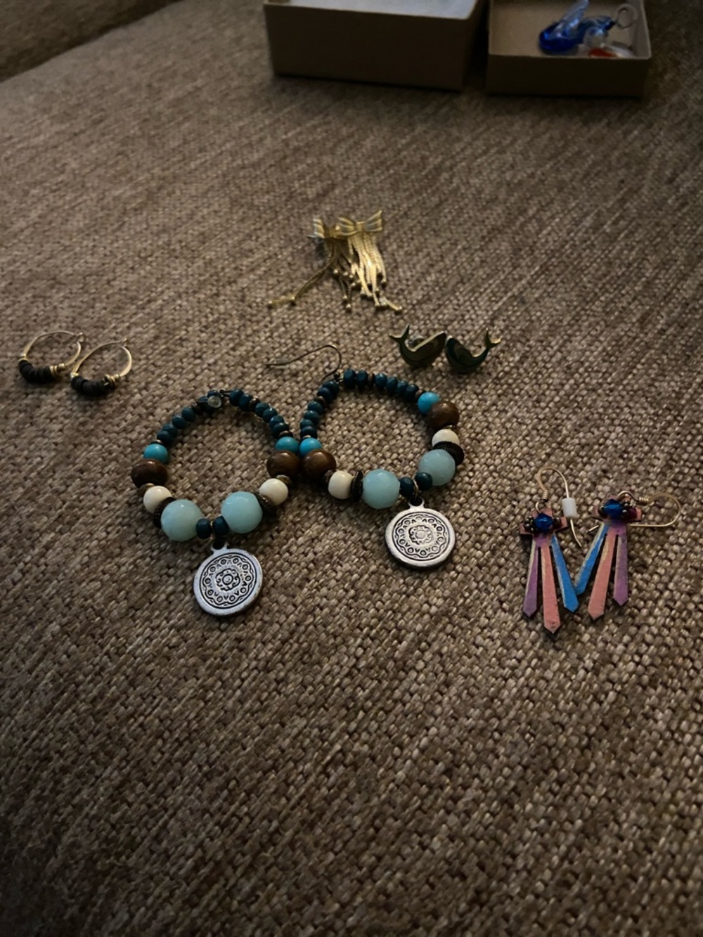 Vintage Boho Earring Sets (5 sets)